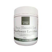 Grasses of Life Sunflower Lecithin (Non GMO & Soy Free) 250g
