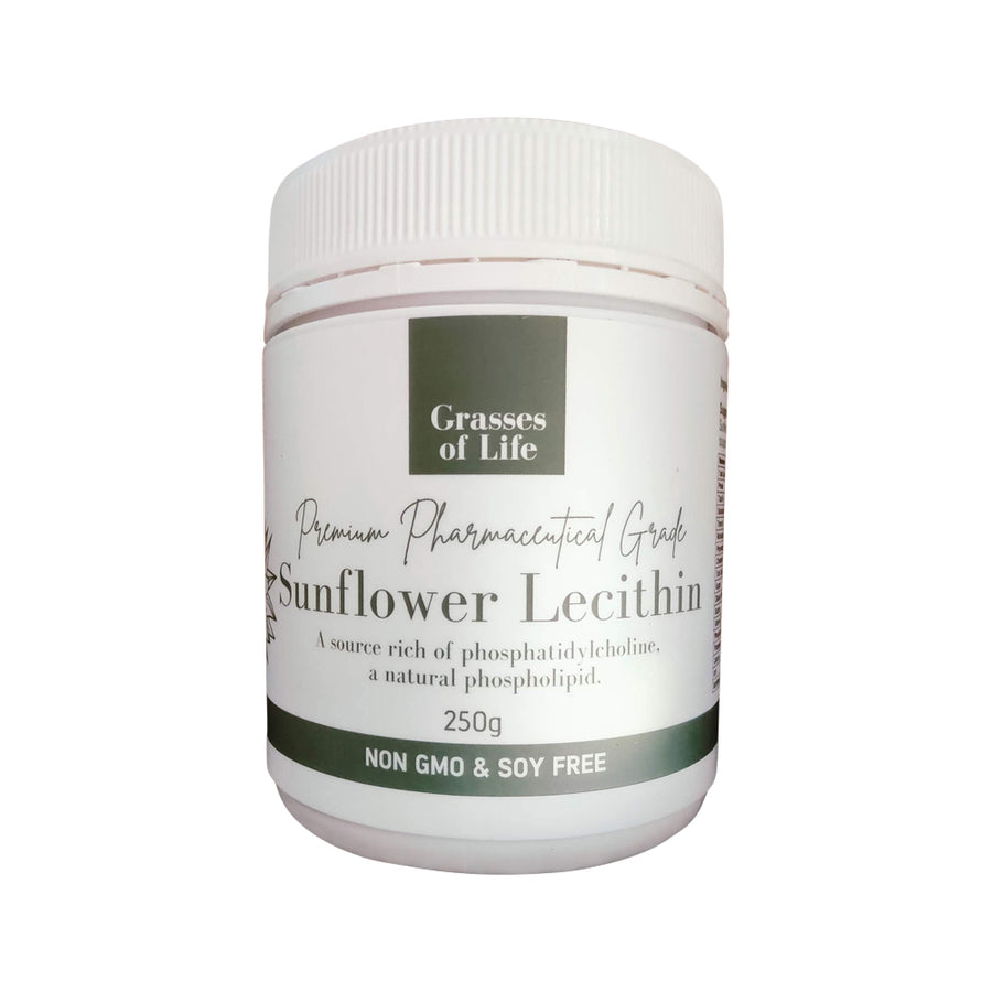 Grasses of Life Sunflower Lecithin (Non GMO & Soy Free) 250g