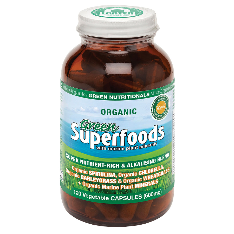 Green Nutrit by MicrOrganics Green Superfoods 600mg 120vc