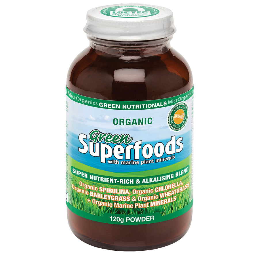 Green Nutrit by MicrOrganics Green Superfoods Powder 120g