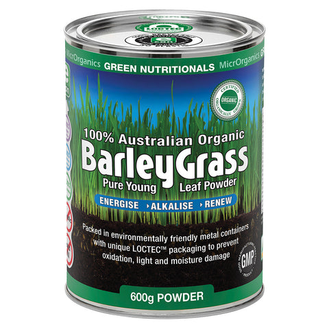 Green Nutrit by MicrOrganics Org Australian BarleyGrass Powder 600g