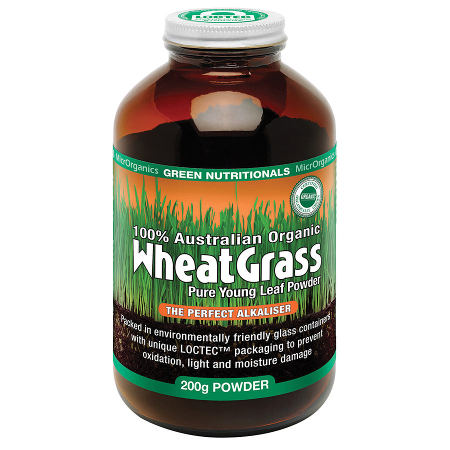 Green Nutrit by MicrOrganics Org Australian WheatGrass Powder 200g