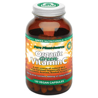 Green Nutritionals by MicrOrganics Pure Plant Source Organic Green Vitamin C 120 Vegan Capsules
