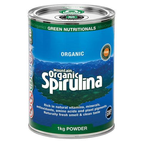 Green Nutrit by MicrOrganics Org Spirulina Mountain Powder 1kg