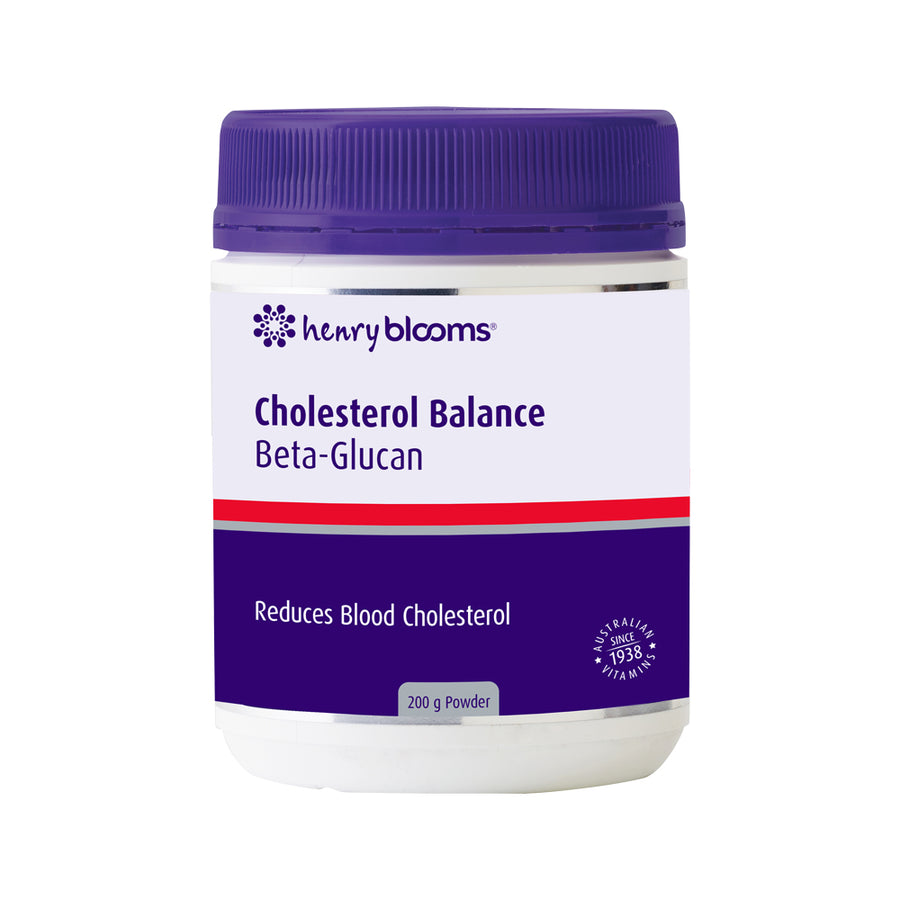 Henry Blooms Cholesterol Balance Beta-Glucan Powder 200g 