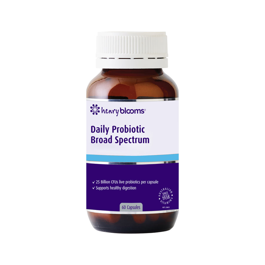 H.Blooms Daily Probiotic Broad Spectrum 60c