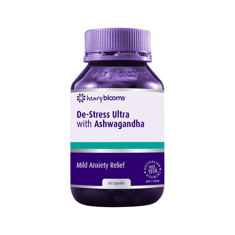 H.Blooms De Stress Ultra with Ashwagandha 60c