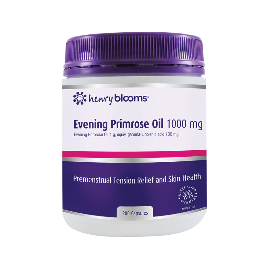 H.Blooms Evening Primrose Oil 1000mg 200c