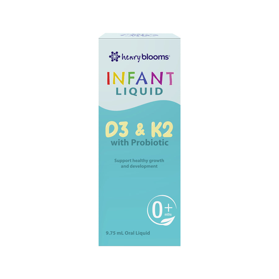 H.Blooms Infant Liquid D3 and K2 9.75ml