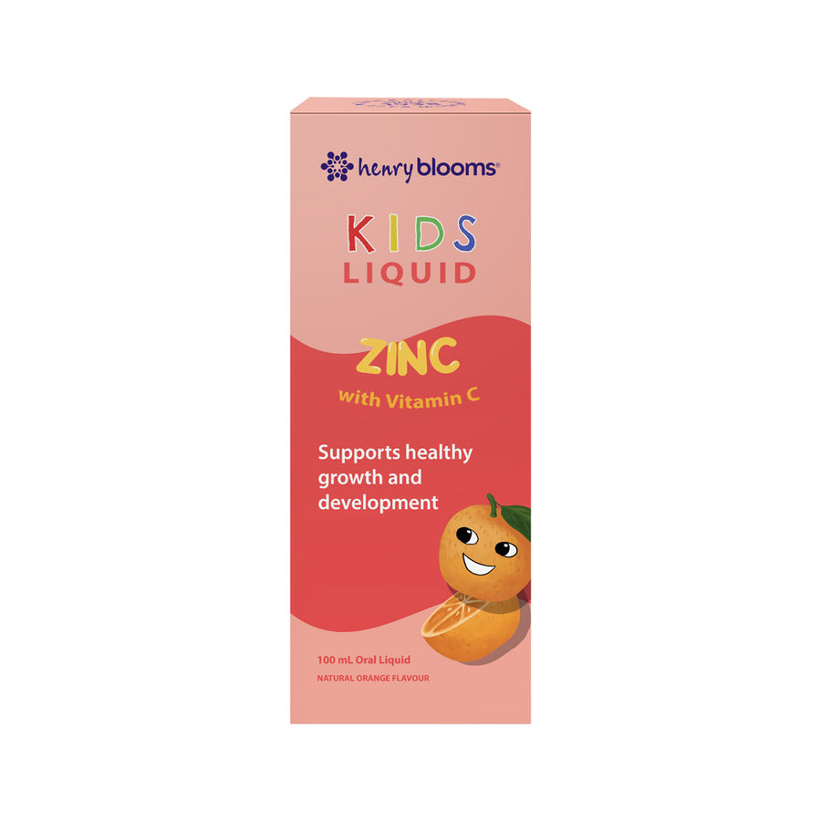 Henry Blooms Kids Liquid Zinc with Vitamin C 100ml
