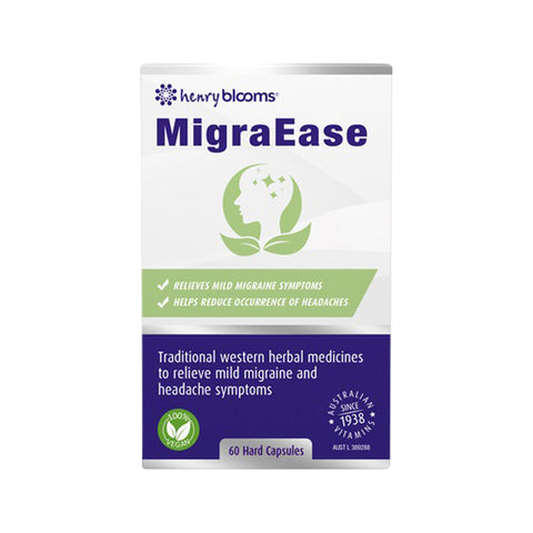 Henry Blooms MigraEase 60 Capsules