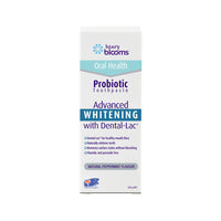 H.Blooms Oral Health Probiotic Toothpaste Advanced Whitening Peppermint 100g