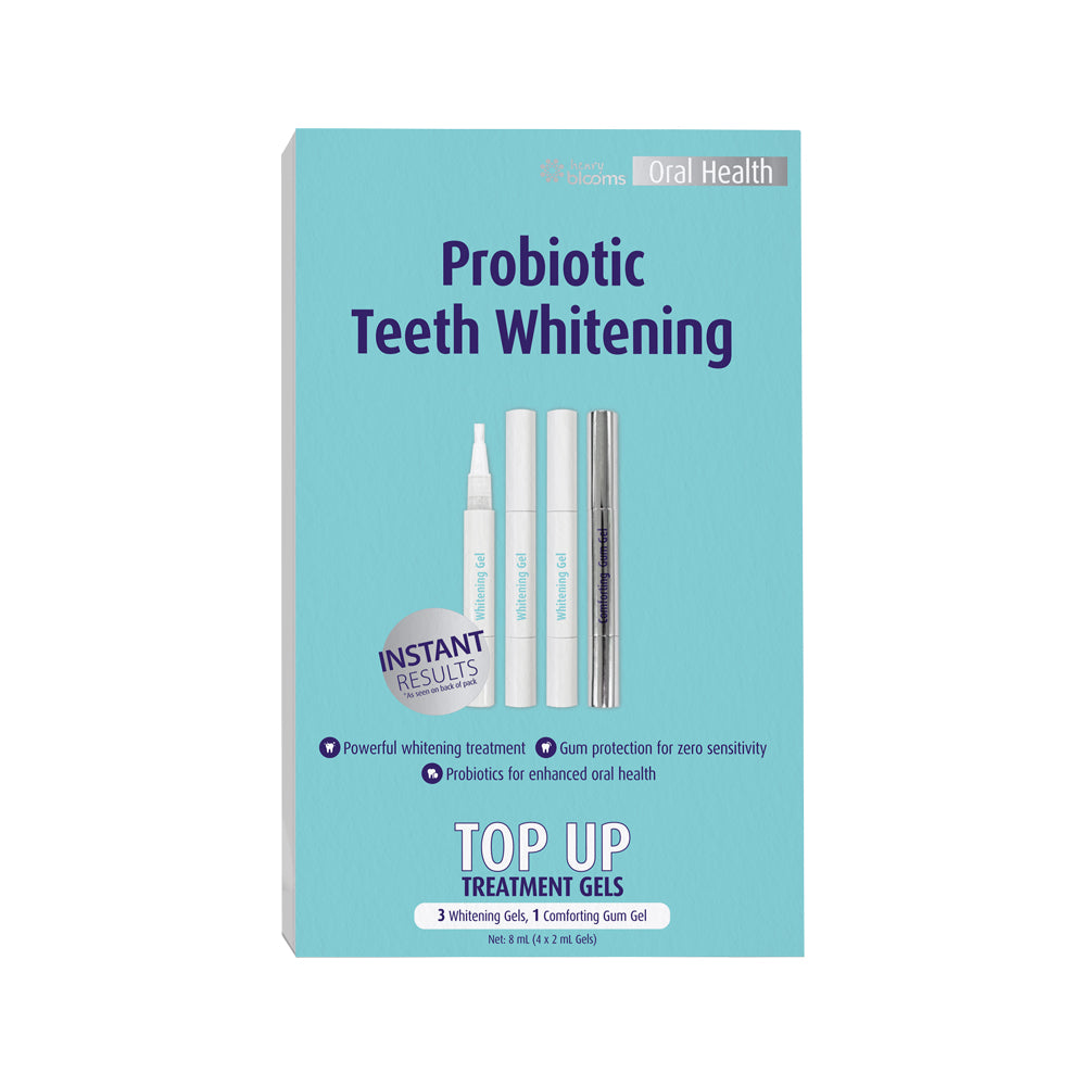H.Blooms Oral Health Teeth Whitening Probiotic Top Up Treatment Gels