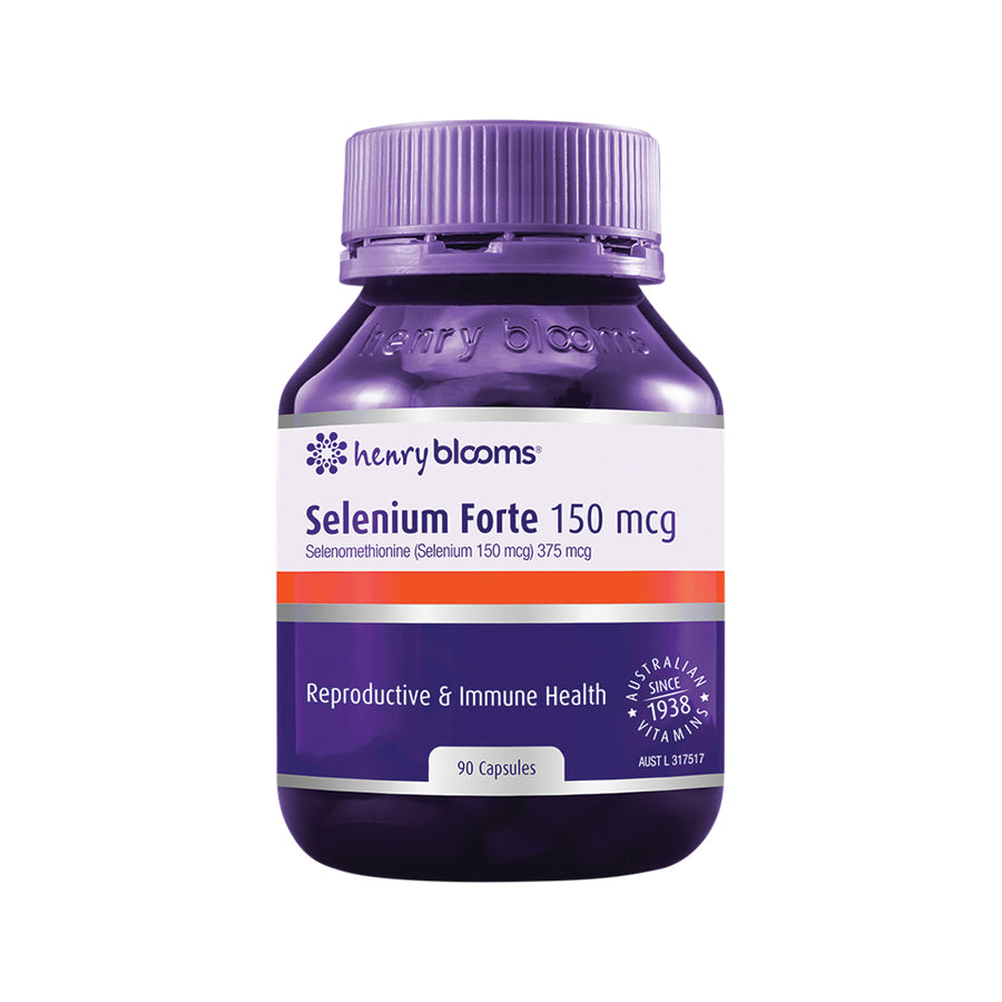 Henry Blooms Selenium Forte 150mcg 90 Capsules