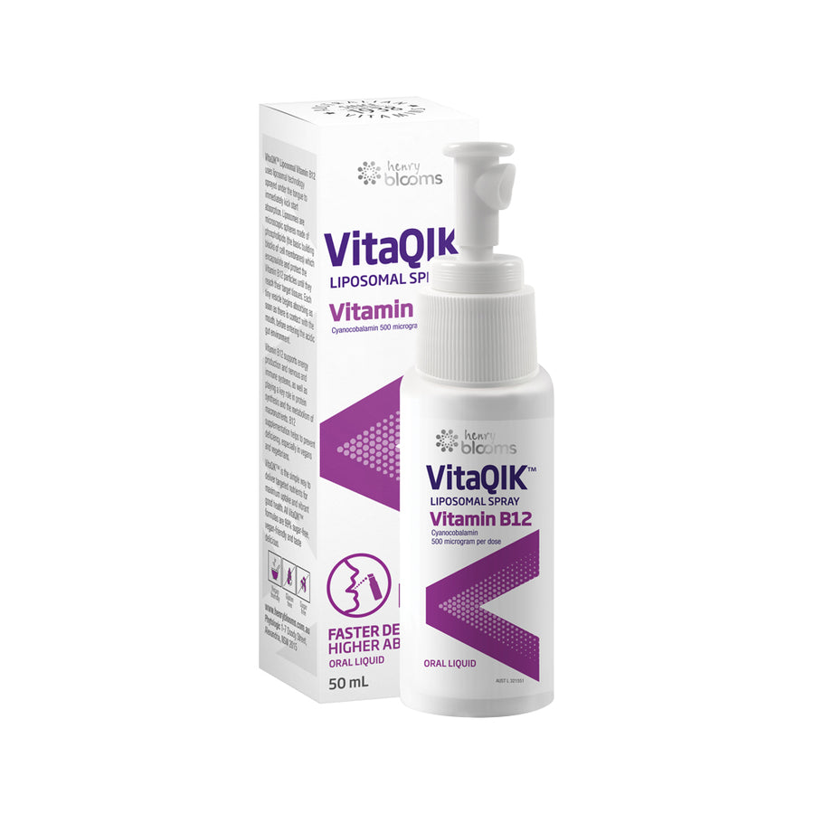 H.Blooms VitaQIK Liposomal Spray Vitamin B12 50ml