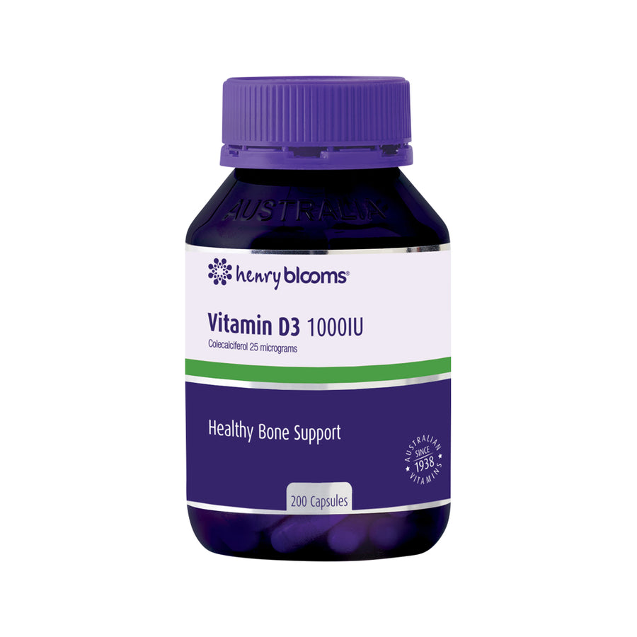 H.Blooms Vitamin D3 1000 IU 200c