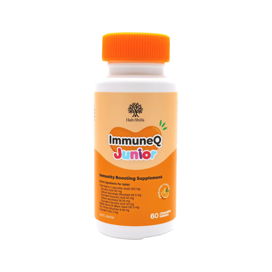 Hab Shifa ImmuneQ Junior Immunity Boosting Supplement 60 Chewable Tablets