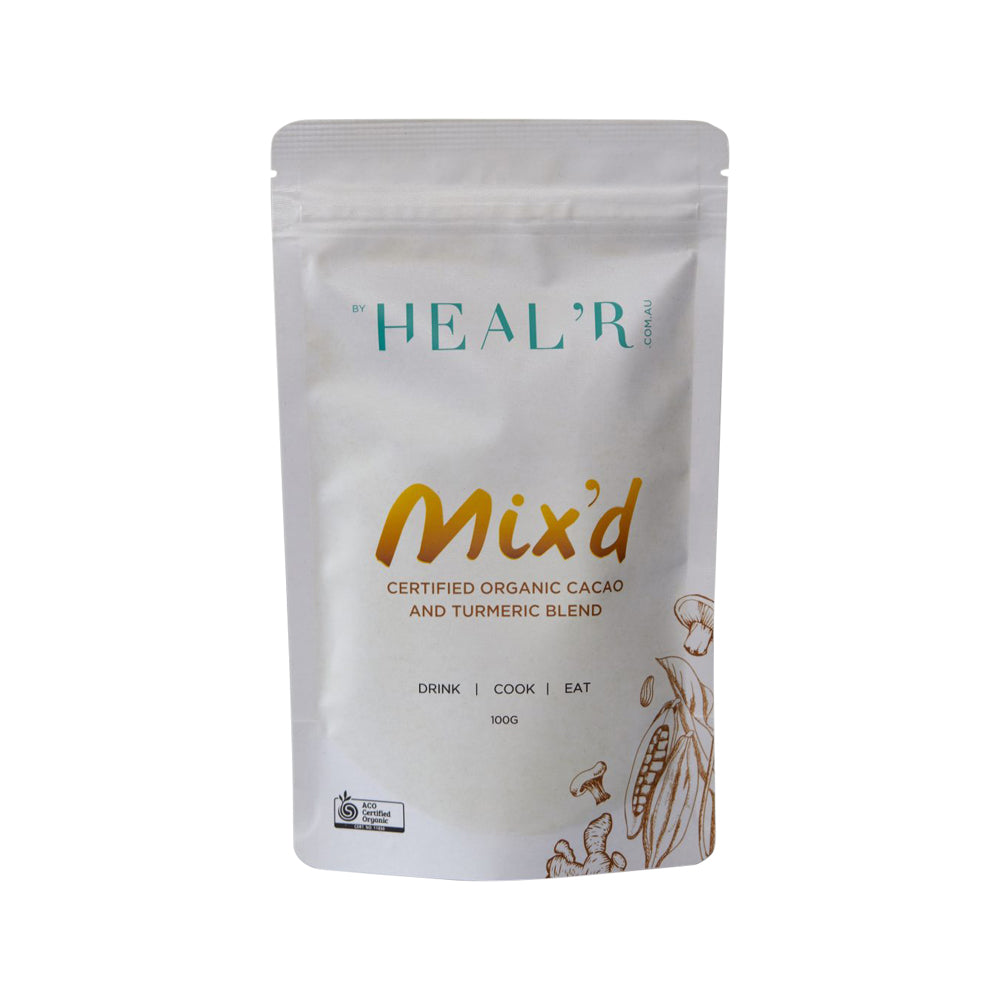 HealR Org Mix'd (Cacao and Turmeric Blend) 100g