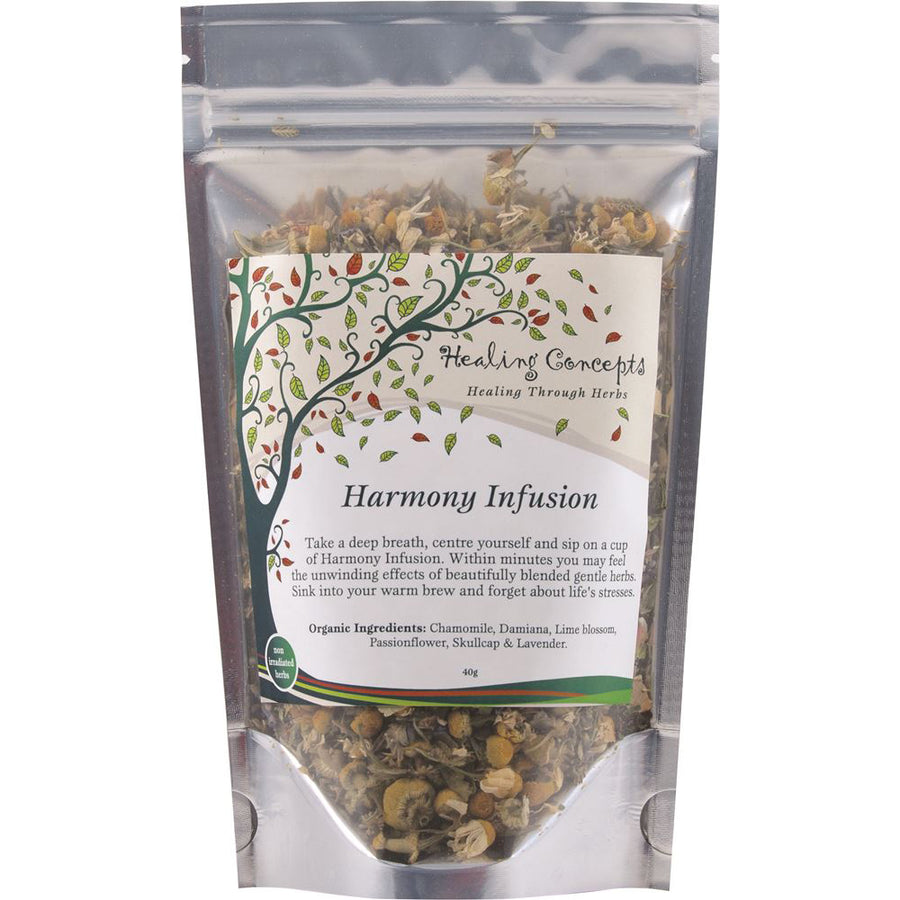 Healing Concepts Harmony Infusion  Organic Tea Blend 40g