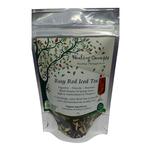 Healing Concepts Org Tea Blend Rosy Red Iced Tea 50g