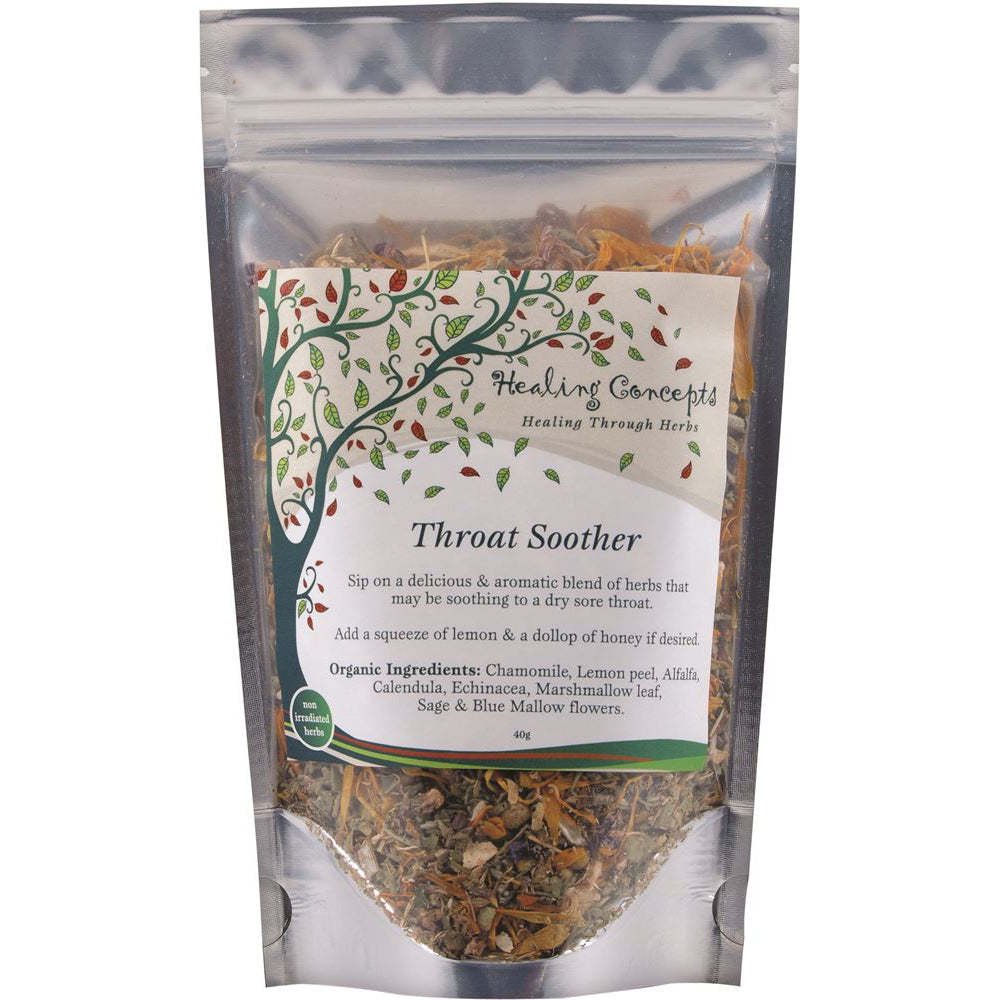 Healing Concepts Org Tea Blend Throat Soother 40g