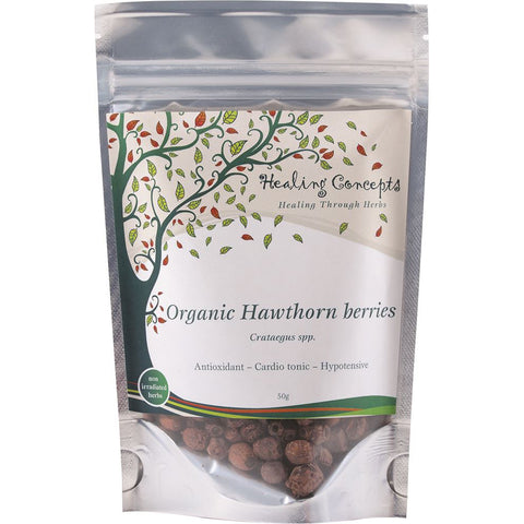 Healing Concepts Org Tea Hawthorn Berries 50g