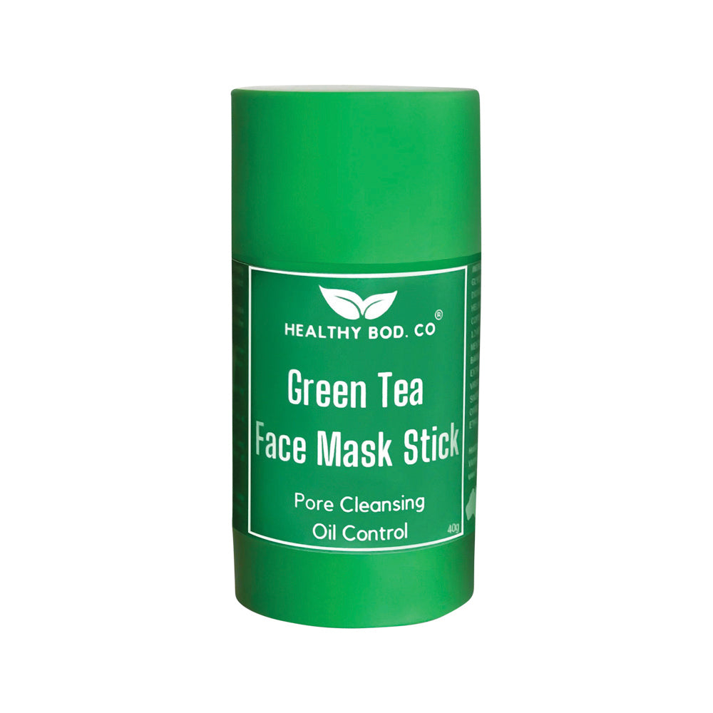 Healthy Bod Green Tea Face Mask Stick Pore Cleansing Oil Control 40g