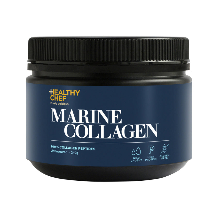 Healthy Chef Marine Collagen 100% Collagen Peptides Unflavoured 240g