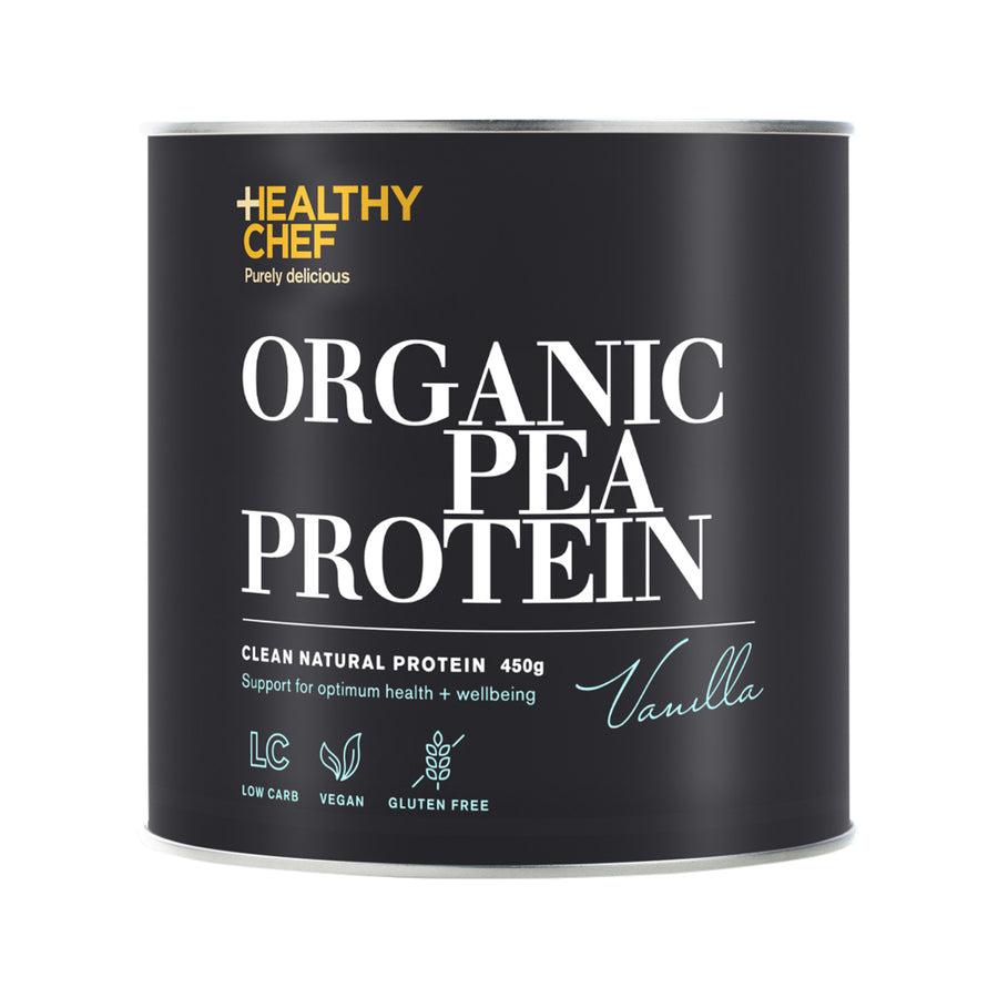 Healthy Chef Org Pea Protein Vanilla 450g
