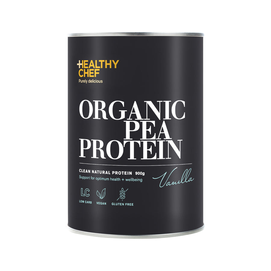 Healthy Chef Org Pea Protein Vanilla 900g