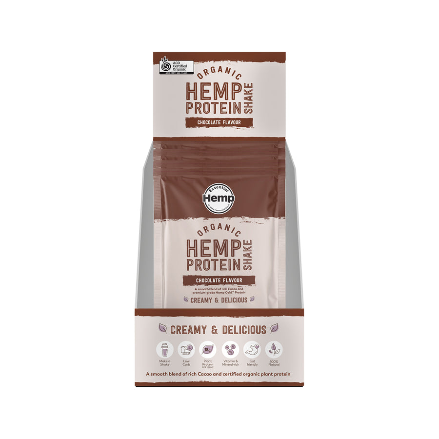 Hemp Essential Organic Hemp Protein Shake Chocolate Flavour 35g