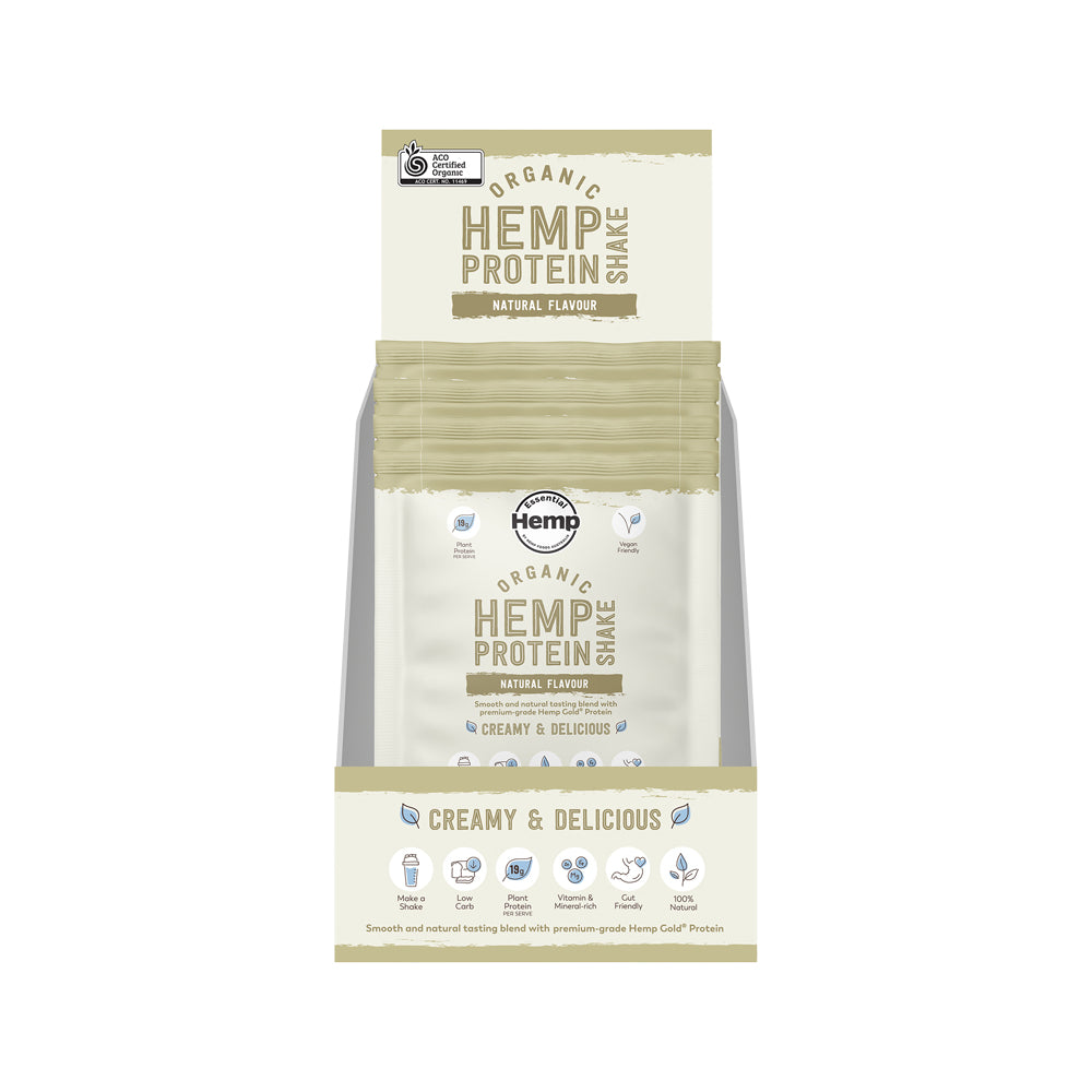 Hemp Foods Australia Organic Hemp Protein Shake Natural 35g