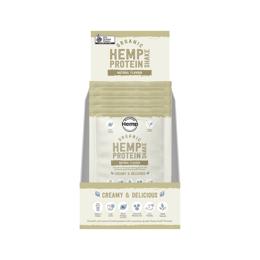 Hemp Foods Australia Organic Hemp Protein Shake Natural 35g