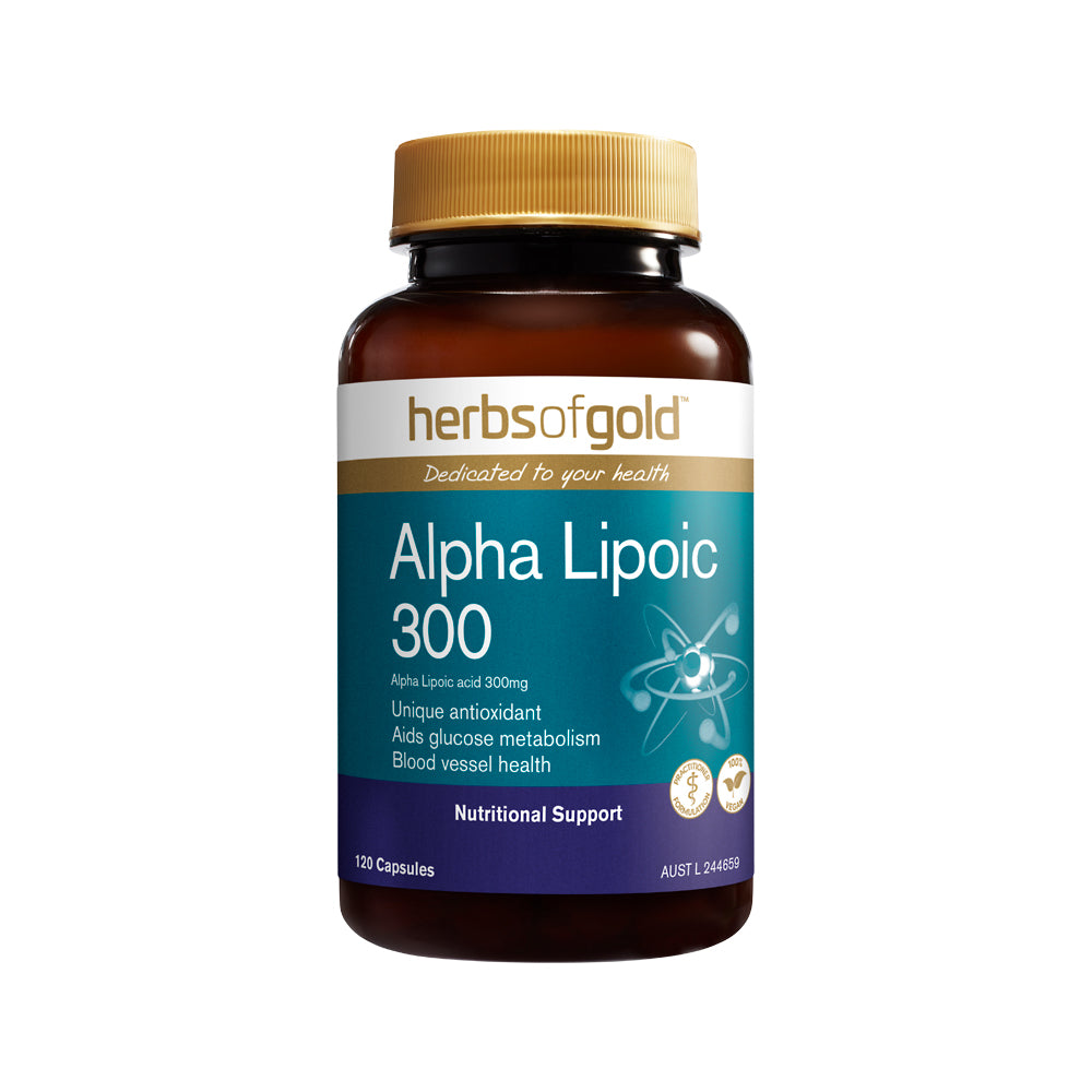 Herbs of Gold Alpha Lipoic 300 120c