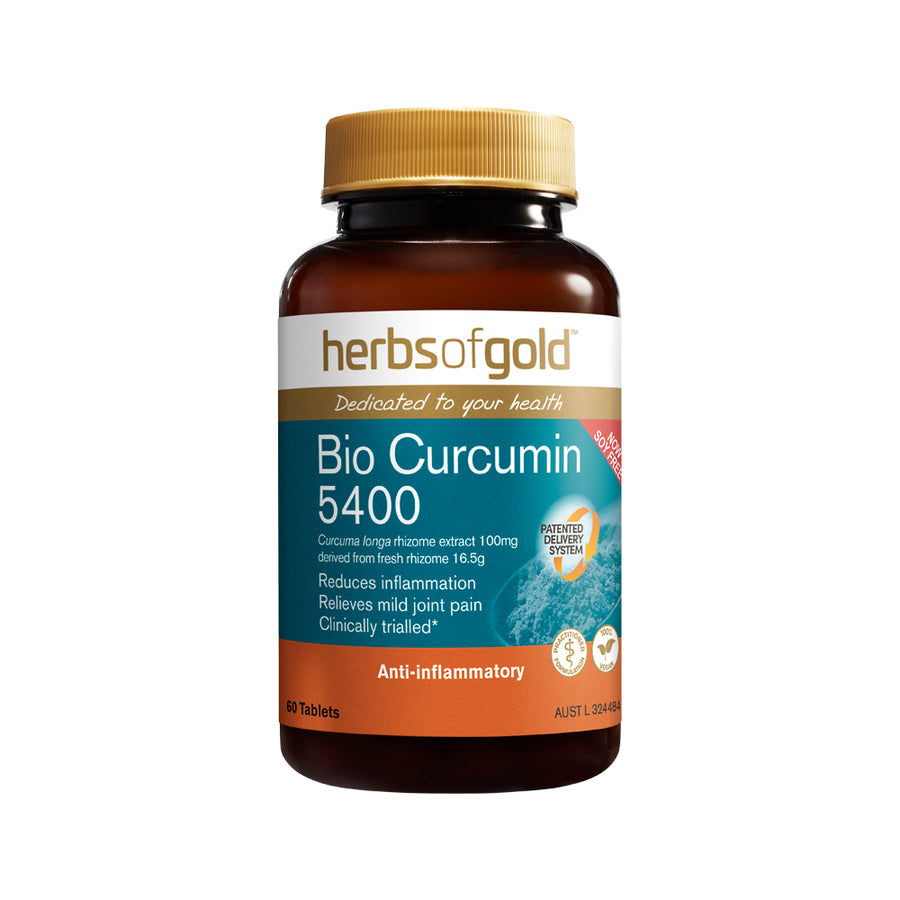 Herbs of Gold Bio Curcumin 5400 60 Tablets