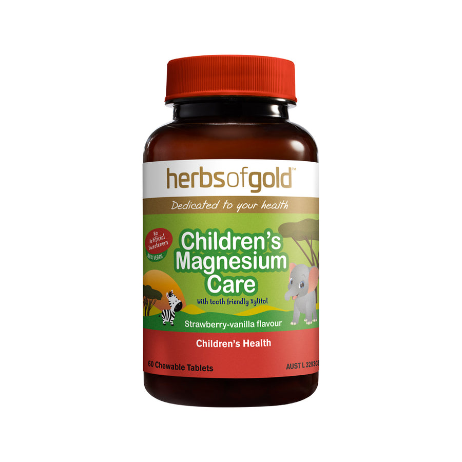Herbs of Gold Children's Magnesium Care Chewable 60t