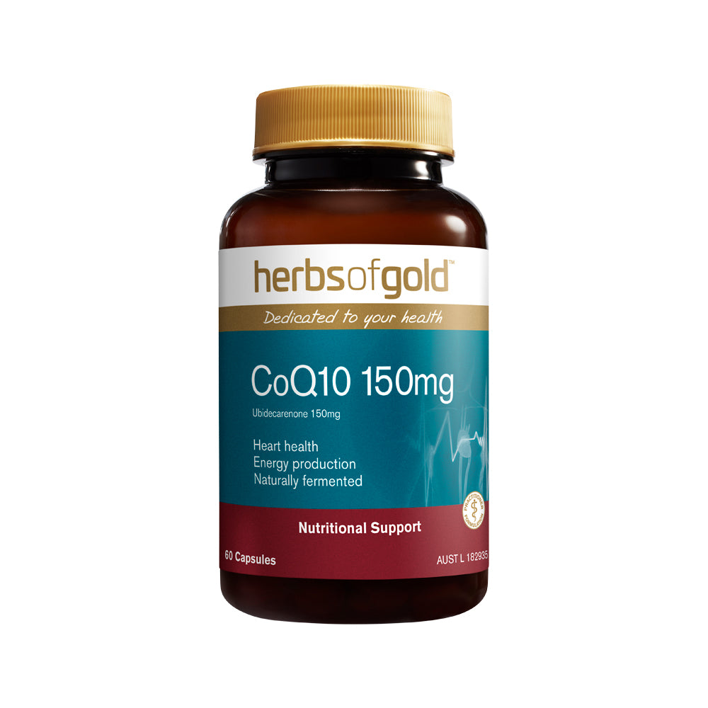 Herbs of Gold Co Q10 150mg 60c