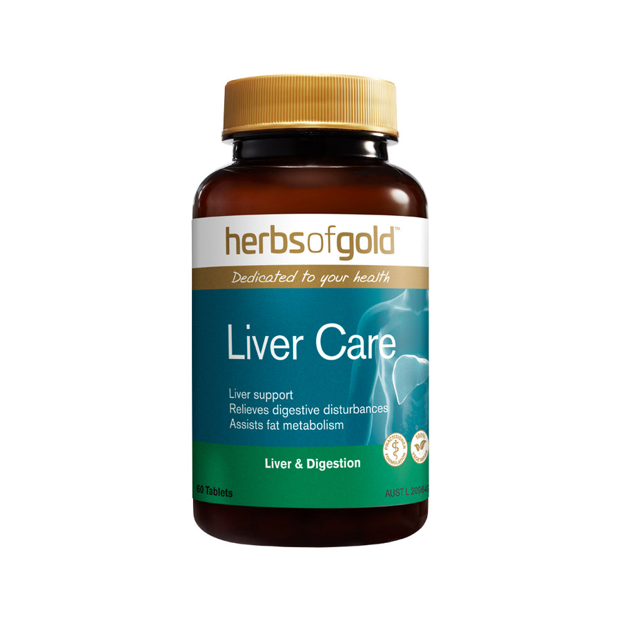Herbs of Gold Liver Care Liver and Digestion 60 Tablets