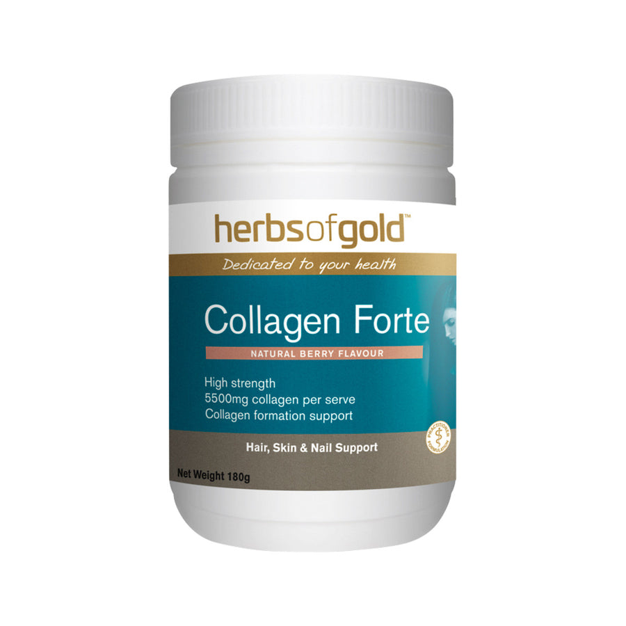 Herbs of Gold Collagen Forte Natural Berry Flavour 180g