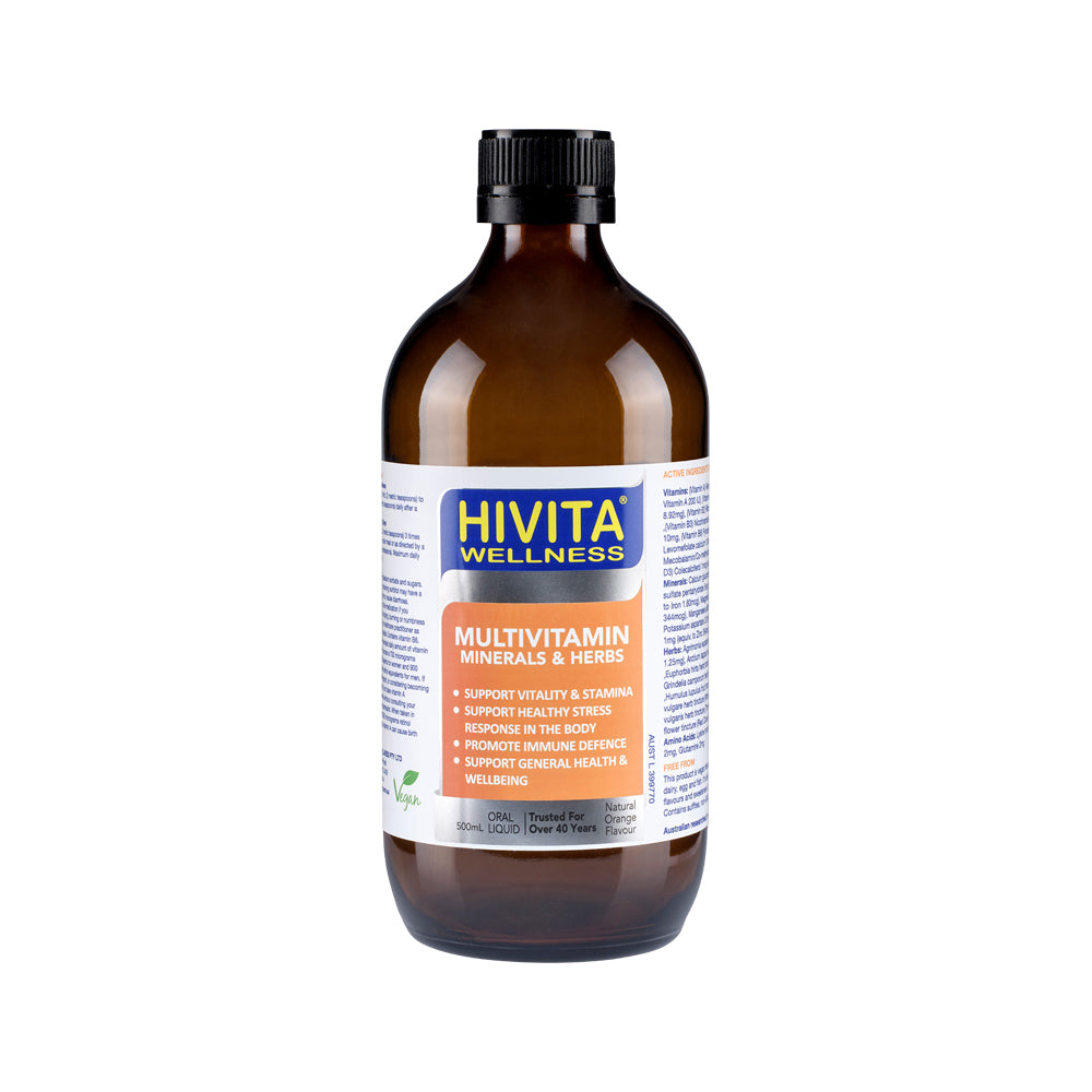 Hivita Wellness Multivitamin Minerals & Herbs 500ml