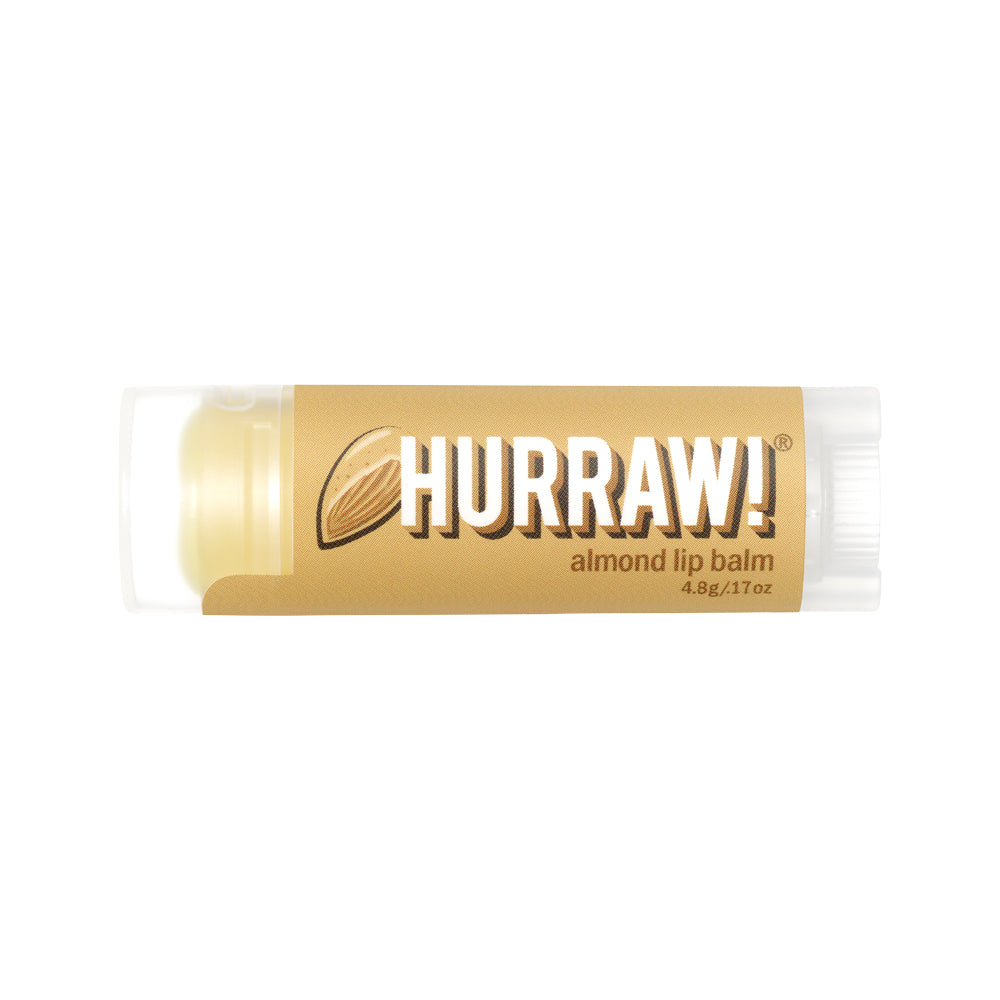 Hurraw! Org Lip Balm Almond 4.8g