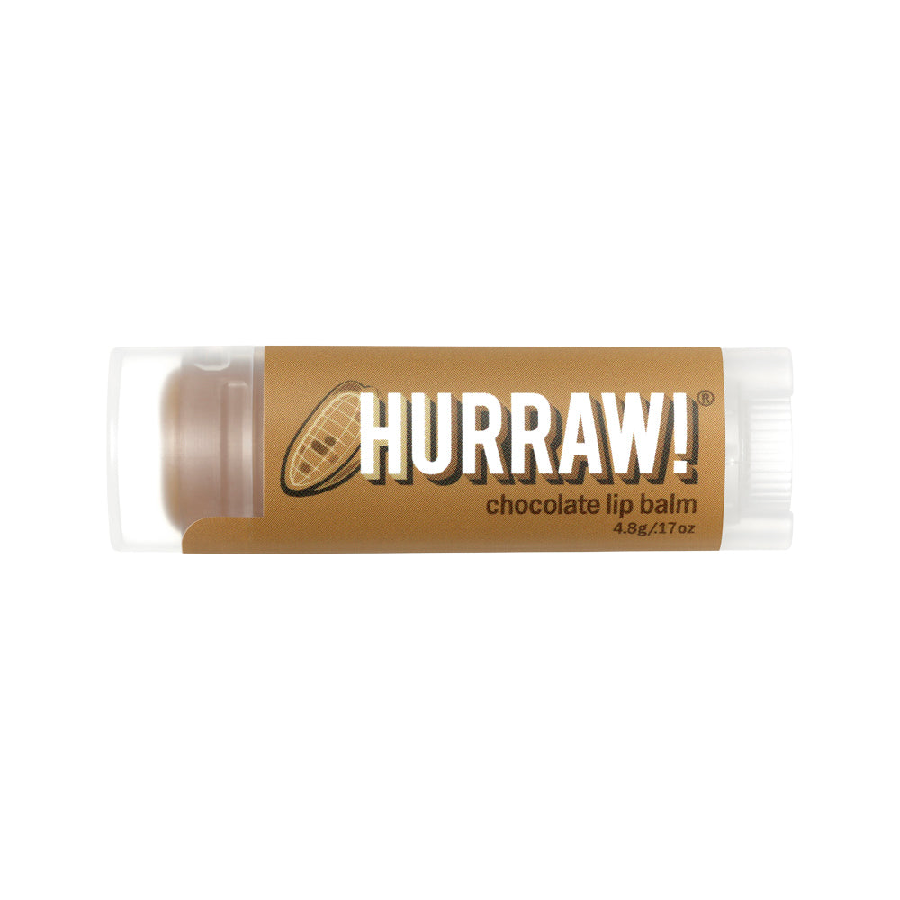 Hurraw Organic Chocolate Lip Balm 4.8g