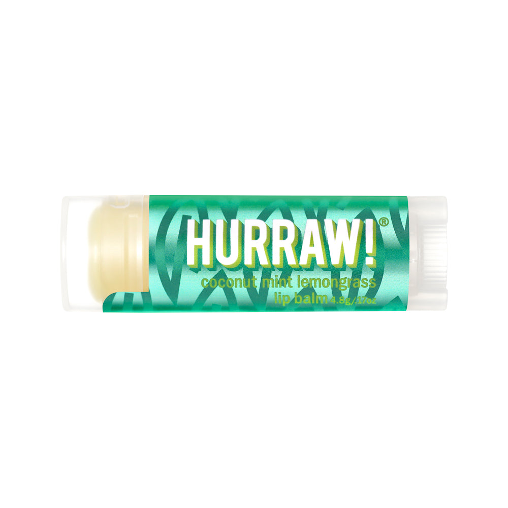 Hurraw Coconut Mint Lemongrass Lip Balm 4.8g