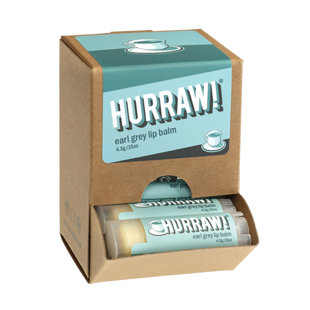 Hurraw Organic Earl Grey Lip Balm 4.3g