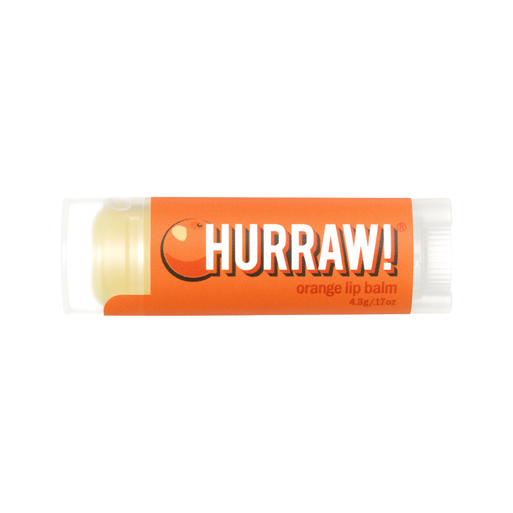 Hurraw! Org Lip Balm Orange 4.8g