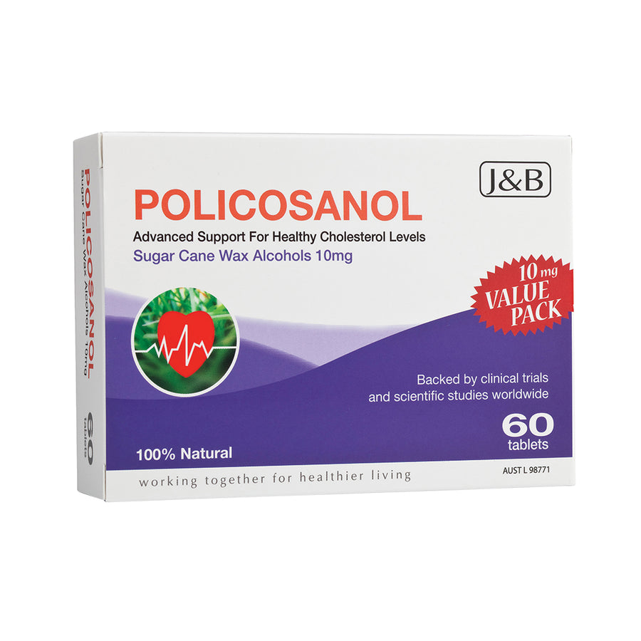 J and B Policosanol 10mg 60t