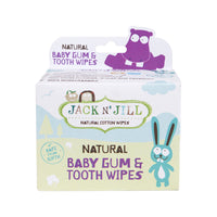 Jack N' Jill Baby Gum and Tooth Wipes x 25 Pack