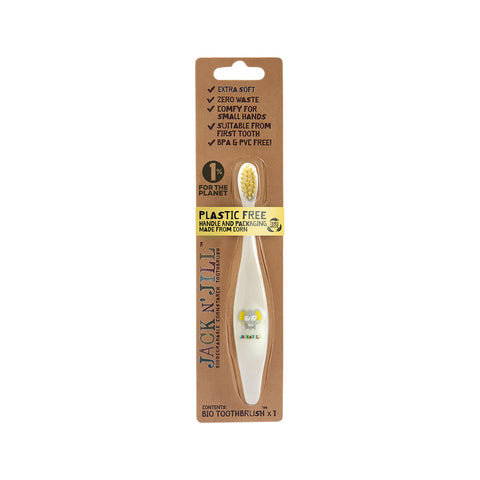 Jack N' Jill Biodegradable Cornstarch Toothbrush Elephant