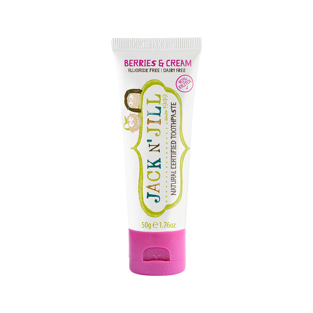 Jack N' Jill Natural Calendula Toothpaste Berries Cream 50g
