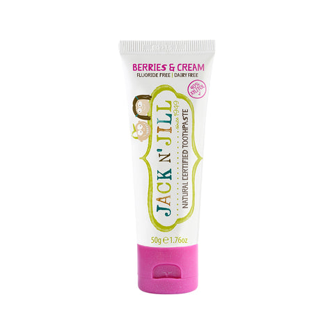 Jack N' Jill Natural Calendula Toothpaste Berries Cream 50g